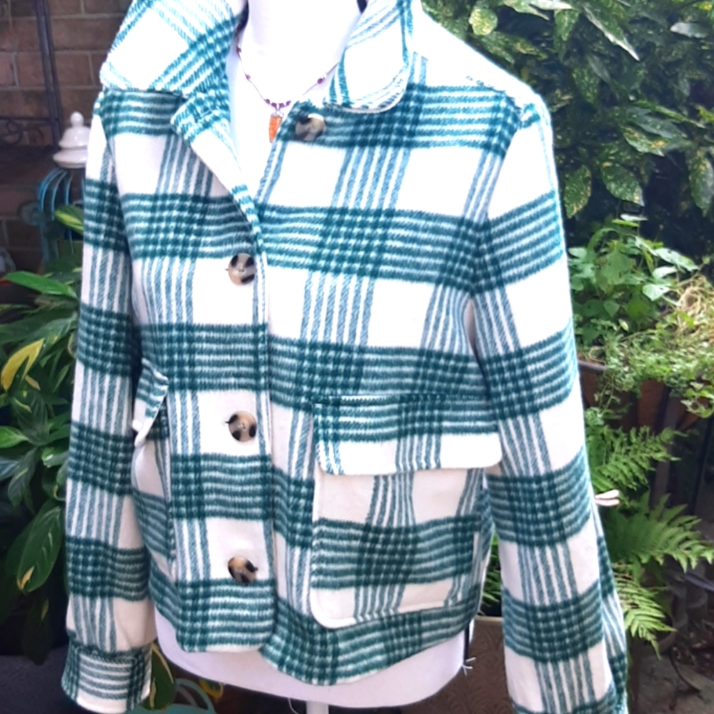Lauren Conrad Plaid Jacket L